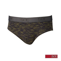 Set slip camouflage zw/kaki m SALE